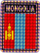Mongolia Vinyl Reflective Decal