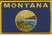 Montana Flag Patch