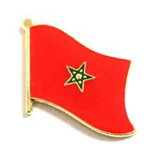 Morocco Flag Lapel Pin - Single