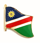 Namibia Flag Lapel Pin - Single