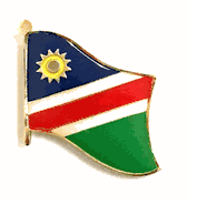 Namibia Flag Lapel Pin - Single
