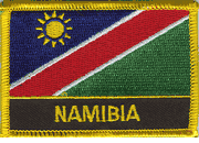 Namibia Flag Patch with Name