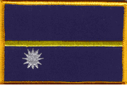 Nauru Flag Patch - Rectangle
