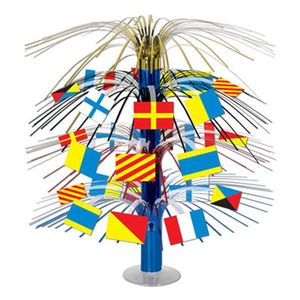 Nautical Flag Cascade Centerpiece