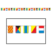 Nautical Signal Flag Banner - 23' 