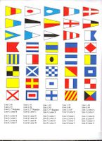 Nautical Signal Flag Stickers
