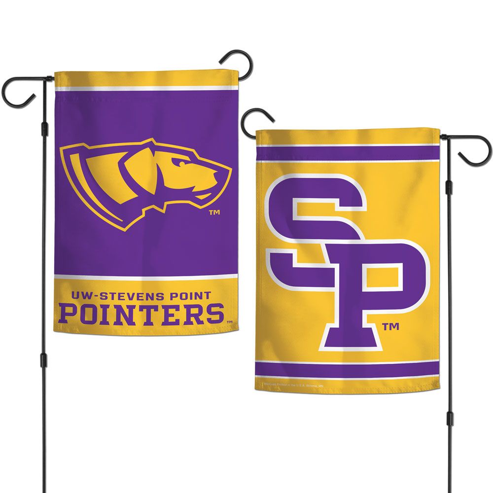 University of Wisconsin Stevens Point Pointers Garden Flag College