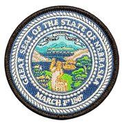 Nebraska State Seal Patch
