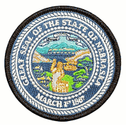 Nebraska State Seal Patch