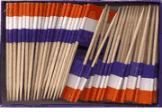 Netherlands Flag Toothpicks