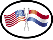 Netherlands Friendship Flag-It Oval Decal