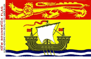 New Brunswick Flag Decals