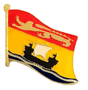 New Brunswick Lapel Pin - Single