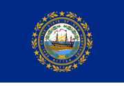 New Hampshire State Nylon Flags - All Popular Sizes