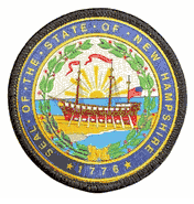 New Hampshire State Seal Patch