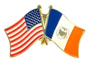 New York City Lapel Pins - Double