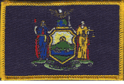 New York Flag Patch