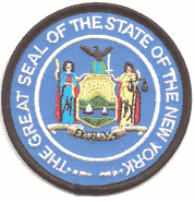 New York State Seal Patch