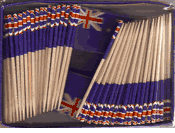 New Zealand Flag Toothpicks