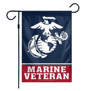 Marine Corps Veteran Garden Flag