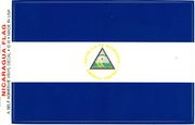 Nicaragua Flag Decal Stickers