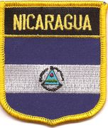 Nicaragua Flag Shield Patch