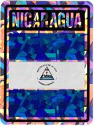 Nicaragua Vinyl Reflective Decal