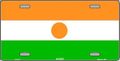 Niger Flag License Plate