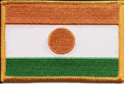 Niger Flag Patch - Rectangle