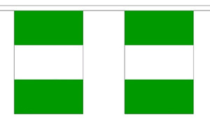 Nigeria String Flag Bunting