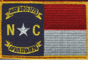 North Carolina Flag Patch