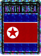 North Korea Vinyl Reflective Decal