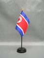 North Korean Miniature Flag