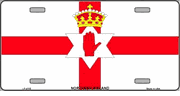 Northern Ireland Flag License Plate