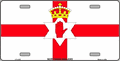 Northern Ireland Flag License Plate