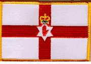Northern Ireland Flag Patch - Rectangle