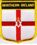 Northern Ireland Flag Shield Patch