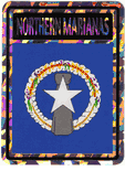 Northern Marianas Islands  Vinyl Reflective Decal