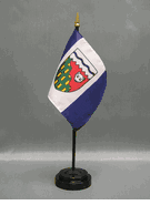 Northwest Territories Miniature Desk Flag