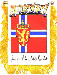 Norway Mini Window Banner