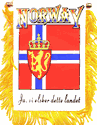 Norway Mini Window Banner