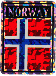 Norway Vinyl Reflective Decal