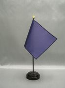Nylon OG Blue Mini Desk Flag - 4" x 6"
