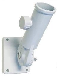 Multi Position White Flagpole Mounting Bracket