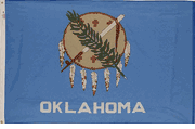 Oklahoma State Flag - 3'x5' Nylon
