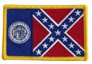 Old Georgia State Flag Patch