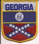 Old Georgia State Shield Patch