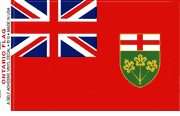 Ontario Flag Decals
