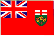 Ontario Polyester Flag
