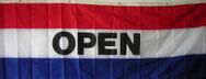 Open Banner - 3'x10' Nylon 